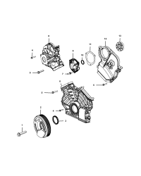 68147497AA-Crankshaft shock absorber
