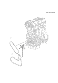 24112073-Belt, water pump