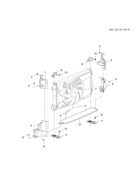 26668371-Deflector (l), radiator air side