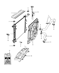 68056029AB-INCLUDES CLAMPS