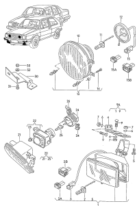 191941699B-Halogen fog lamp