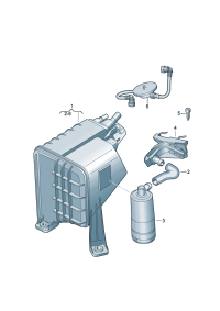 7L0201917A-Filter-air Complete: For use only: