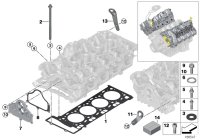 11127567765-Gasket, cylinder head asbestos
