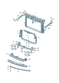 2GG121295F-SUPPORT ASSY, INSULATOR