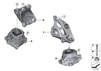 22116859415-Engine stay lh