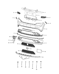 68227825AA-(F)(S)SIDE REPEATER L