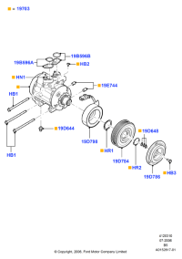 AL1Z19703A-Kit compl ac compl