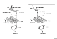 7440560100-Clamp sub-assy, battery, no.2