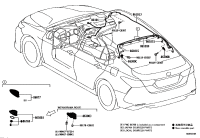 8610106G90-CORD SUB-ASSY, ANTENNA