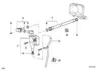 11151702012-HOSE,BY PASS RADIATOR-C(W204)