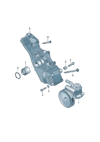 4F0145155P-Pump assy-vane D  -22.09.2008