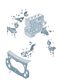 4FD199351-ENGINE MOUNT BRACKET
