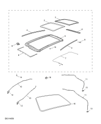 11732000PMC-PANORAMA ROOF ASSY