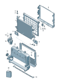 1EA121281C-SUPPORT ASSY, INSULATOR