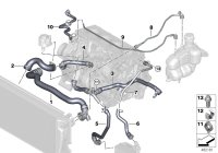17127617368-COOLANT HOSE/E82/88/90/91/X1