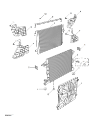11145815-Radiator, cooling system