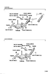 7440160070-SUPPORT, BATTERY TRAY, NO.4