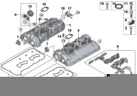 11158636544-OIL SEPARATORS SET BMW S63N/F01,F02,F07,F10,F15