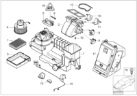 64106907742-Housing, rear air conditioner