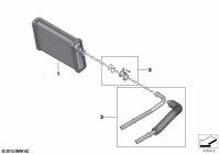 64115A43154-Fitting kit heat exchanger