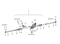 3411110AK00XB-Tie rod assy