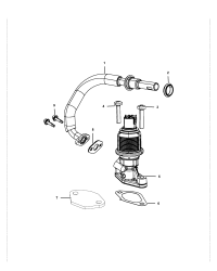 4593896AB-VALVE EGR