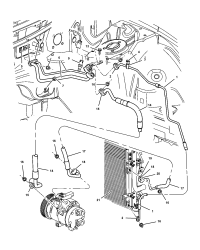 5174039AA-VALVE A/C PRESSURE TRANSDUCER