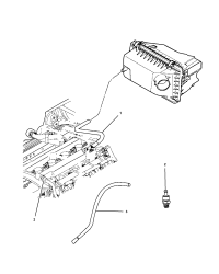 4593997AA-(F)HOSE MAKE UP AIR