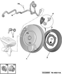 4578K5-Union, brake vacuum