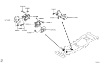 1093A165-INSULATOR,ENG MOUNTING