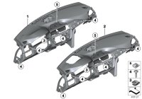 51458057590-Instrument panel leather hsg