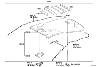 63310F4150B0-HEADLINING ROOF