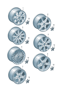 8KD601025B-Wheel rim-aluminium alloy D-18.06.2012