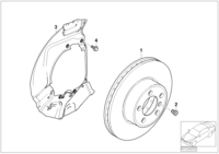 34116864059-BRAKE DISC,RR 1,3,3C VENT-E92