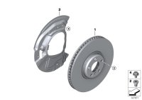34116886478-BRAKE DISC,RR 1,3,3C VENT-E92