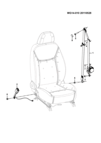 23872174-S/belt assy-driver