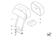 52109149515-Headrest leather