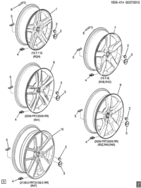 92230895-Wheel (midnight silver) (20X9) (code AACG)