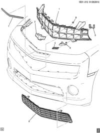92218015-Grille (black), lower front