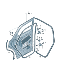 760867913E-Seal, door inside D  -19.06.2023