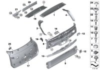 51497327726-Garnish assy-trunk lid upr