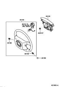 4510007110A0-WHEEL ASSY, STEERING