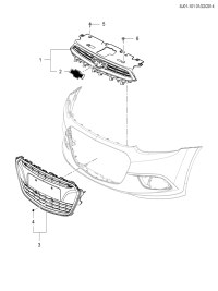 92291170-Grille (incl 2), front