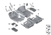 51477343055-Back floor trim