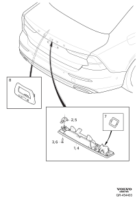 31484445-HDL ASSY-ROOF ASSIST FR,LH
