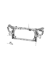 68003501AA-BRACKET A/C CONDENSER