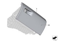 51167988994-Glove compartment leather