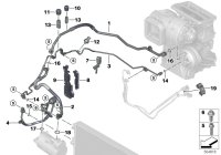 64509365379-STEERING HOSE INTAKE/X5-2003