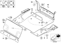 51478159495-Band clip harn-trunk cush