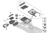 51169391278-Cover, center console poplar grain gray